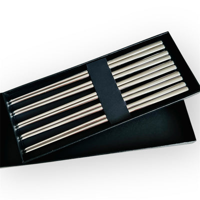 Stainless Steel Chopsticks Set