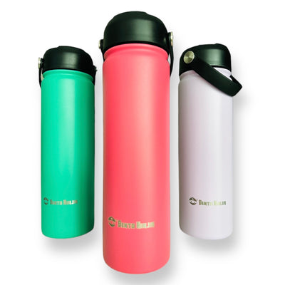 Bento Ninja 650ml Stainless Steel Double Insulated Water Bottle