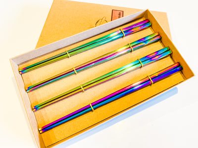 Stainless Steel Chopsticks Set