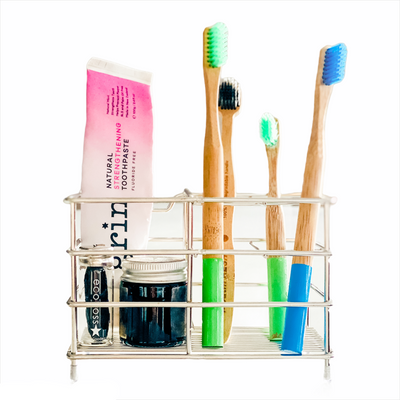 Stainless Steel Toothbrush Holder