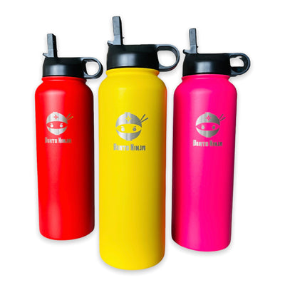 Bento Ninja 1.15L Stainless Steel Double Insulated Water Bottle