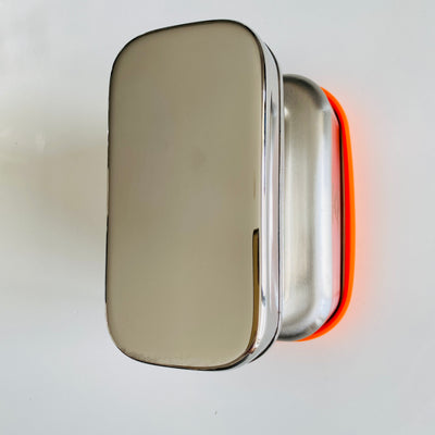 Leak-proof Rectangle SNACK container 12.5 x 8.6 x 4.4 cm