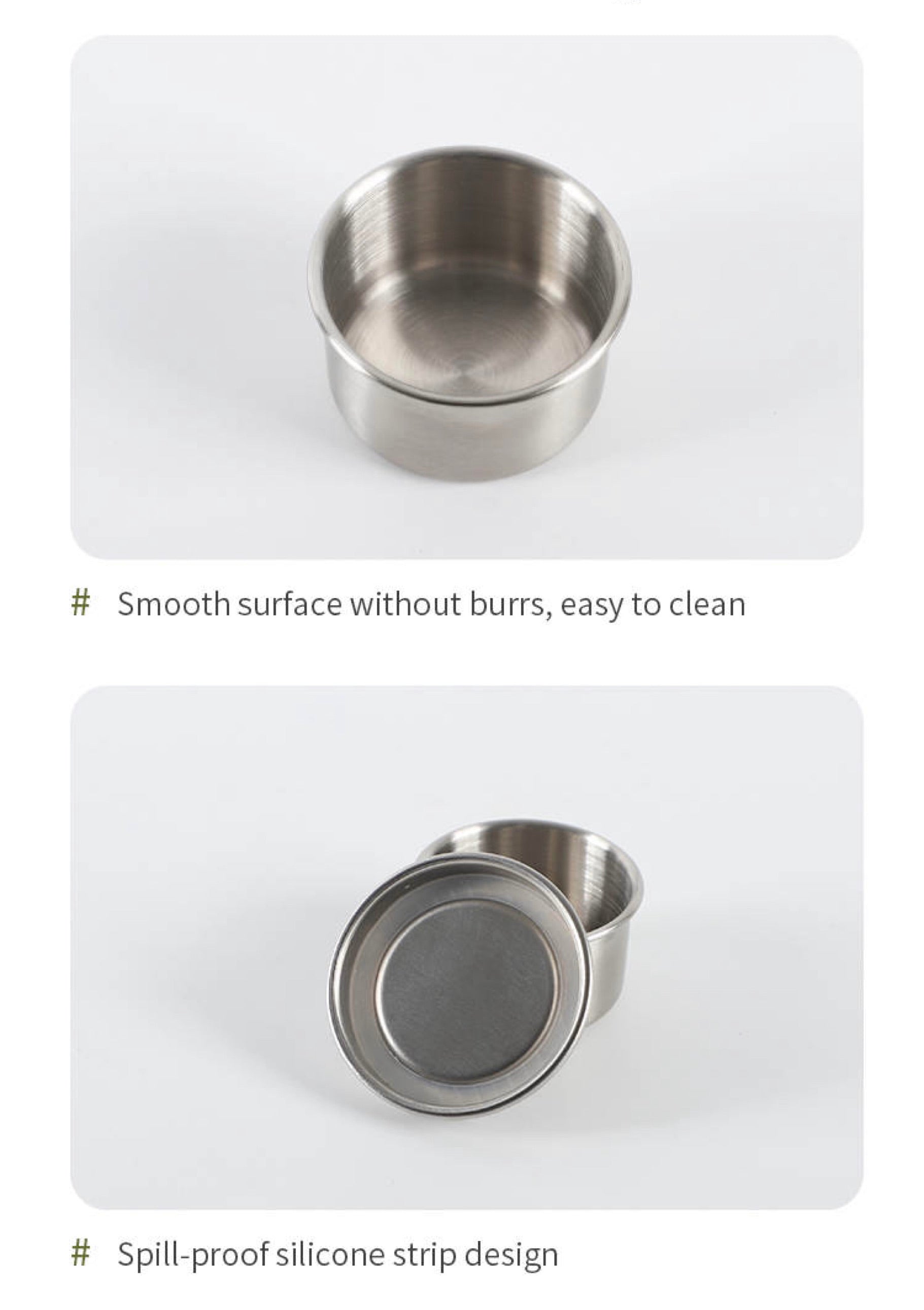 Snack & Dip Mini STAINLESS STEEL LID