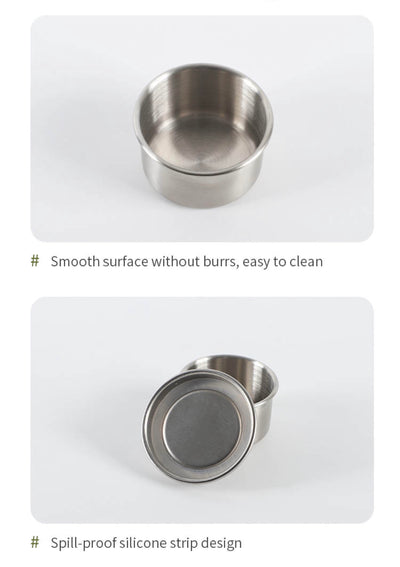 Snack & Dip Mini STAINLESS STEEL LID