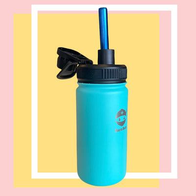 Coloured Stainless Steel Bubble Tea / Slushy / Float Straw