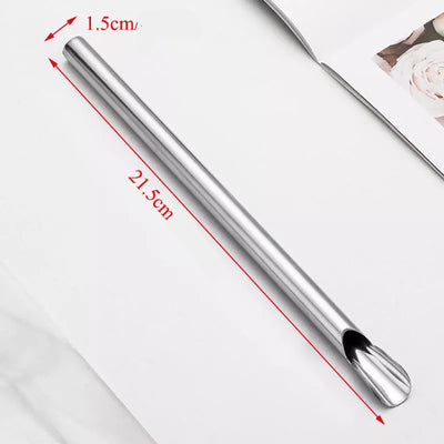 Coloured Stainless Steel Bubble Tea / Slushy / Float Straw