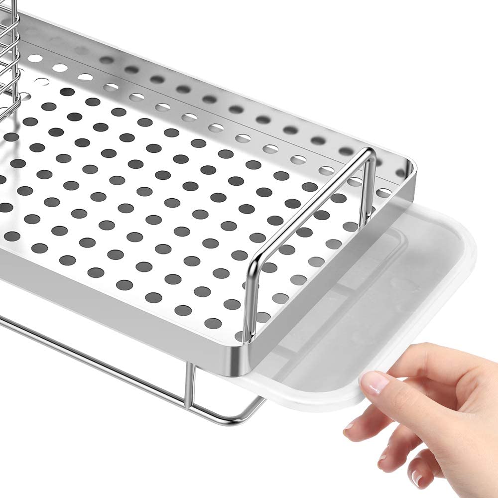 Stainless Steel Kitchen Sink Caddy Organizer