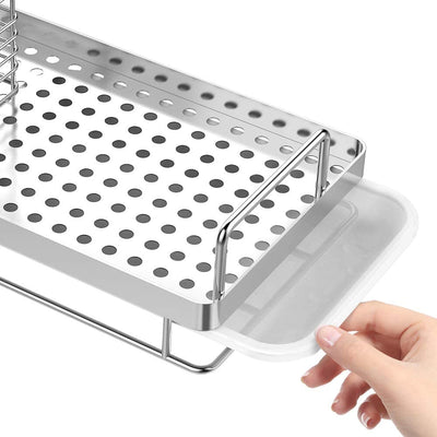 Stainless Steel Kitchen Sink Caddy Organizer