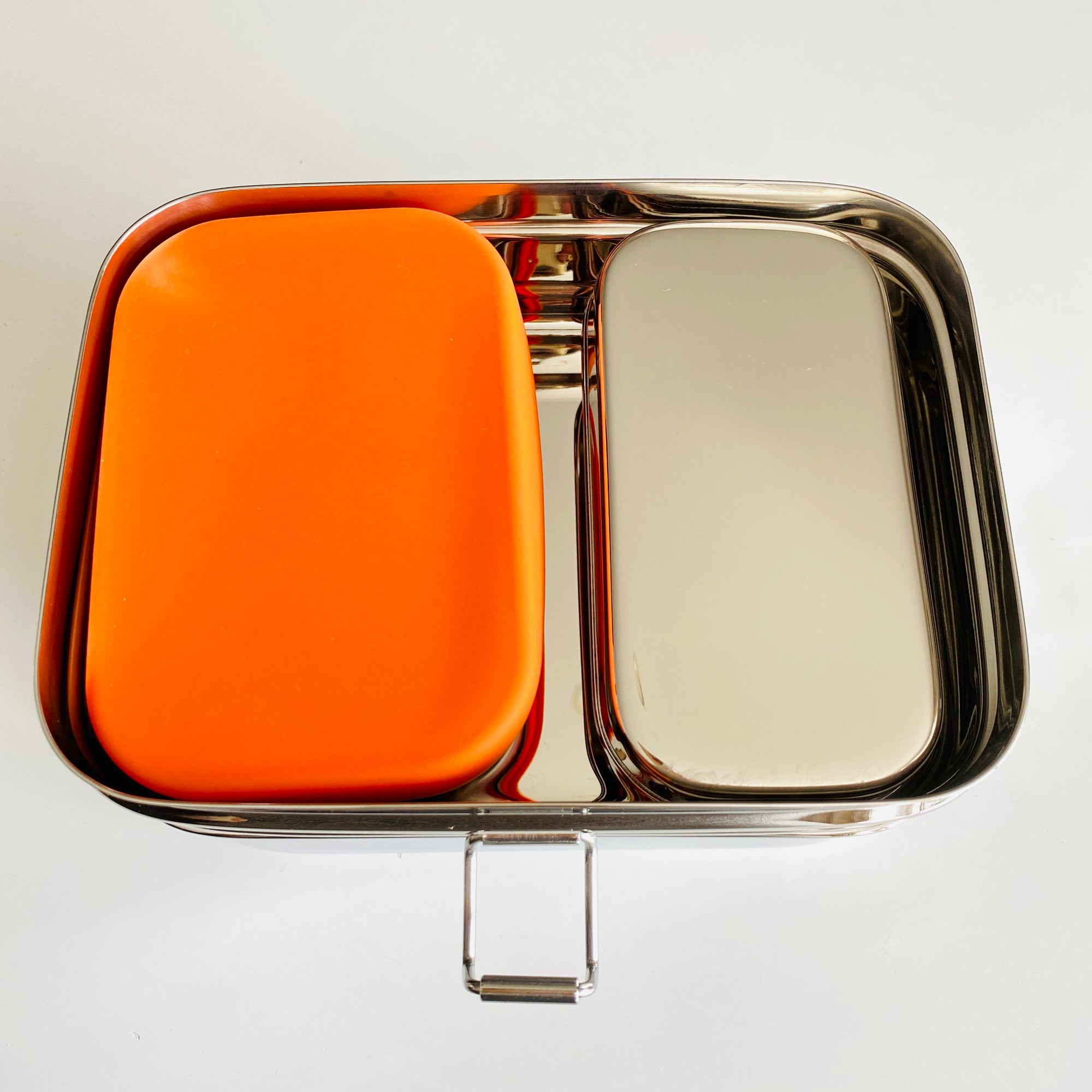 Leak-proof Rectangle SNACK container 12.5 x 8.6 x 4.4 cm
