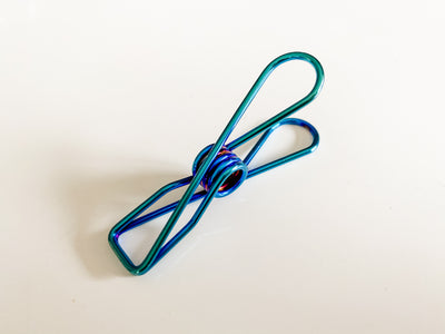 Ocean Blue Pegs- Stainless Steel Marine Grade Clothes Pegs