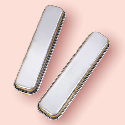 Stainless Steel Cutlery Holder / Toothbrush Travel Carry Case