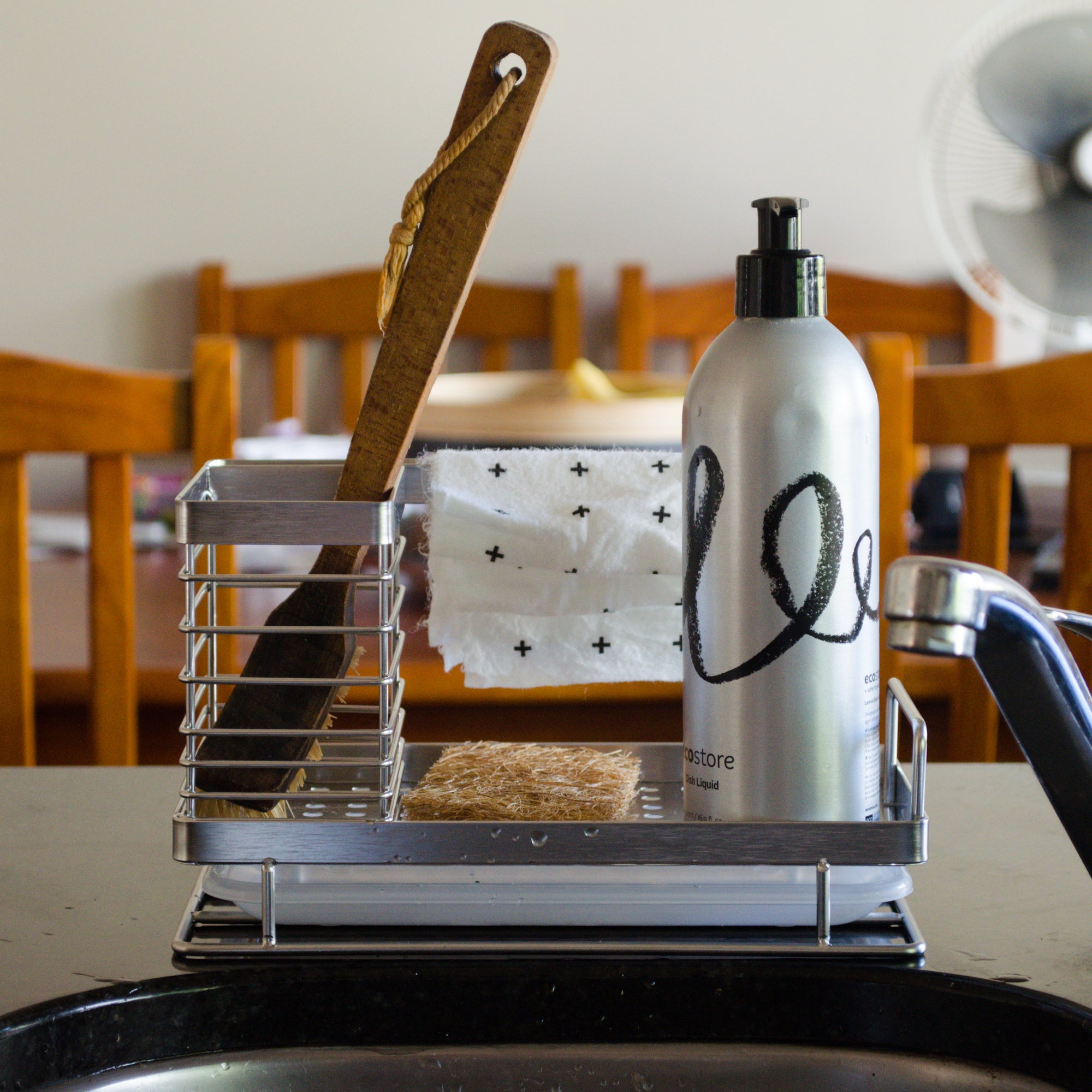 Stainless Steel Kitchen Sink Caddy Organizer