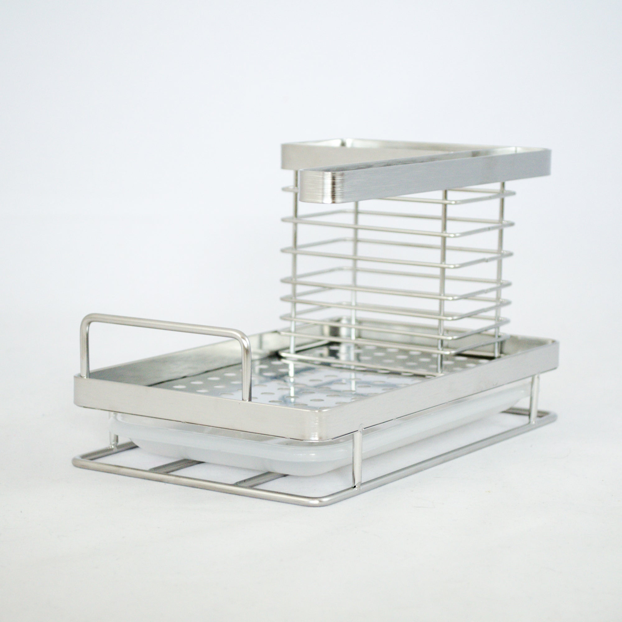 Stainless Steel Kitchen Sink Caddy Organizer