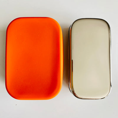 Leak-proof Rectangle SNACK container 12.5 x 8.6 x 4.4 cm