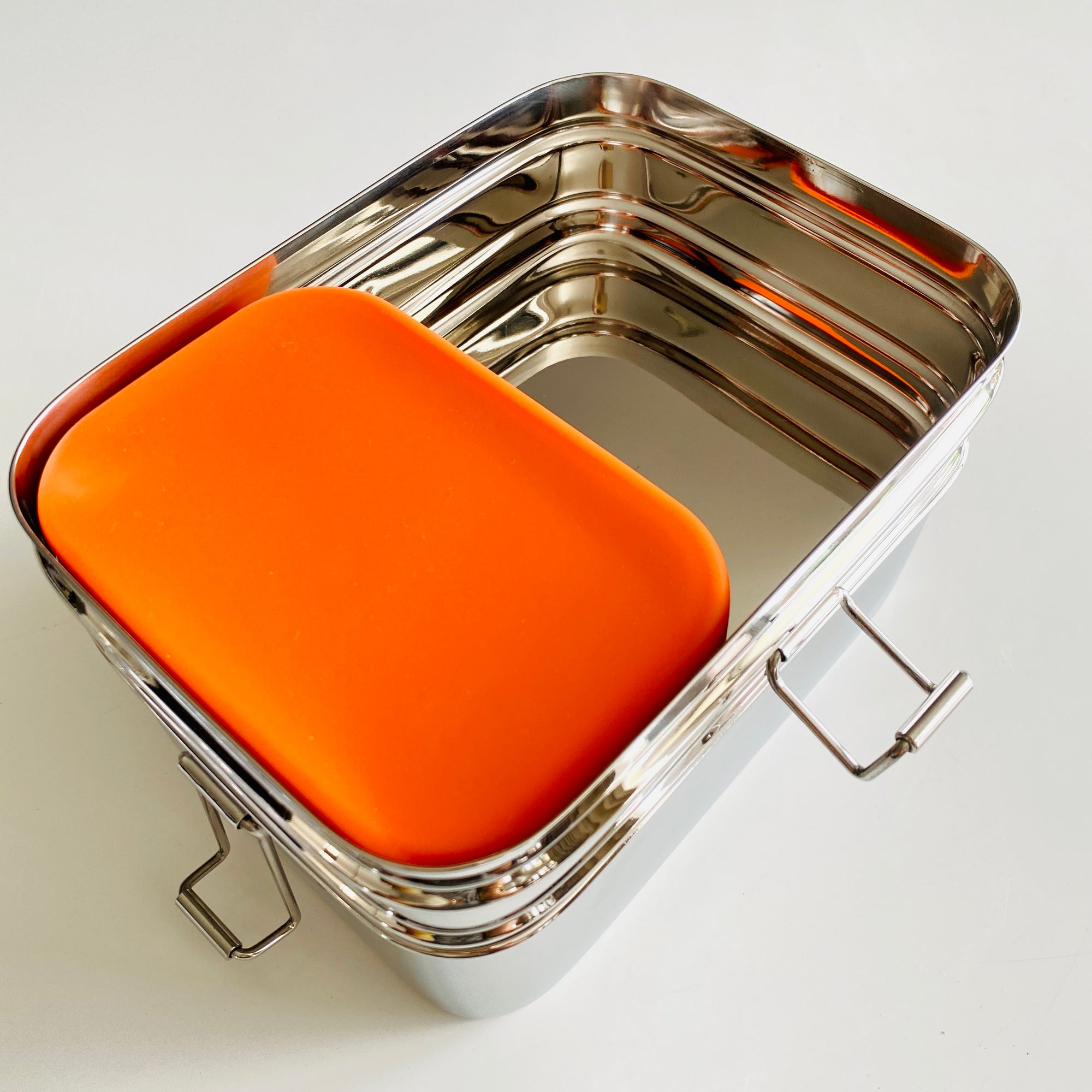 Leak-proof Rectangle SNACK container 12.5 x 8.6 x 4.4 cm