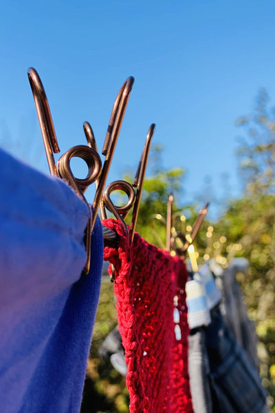 Rose gold stainless steel pegs NZ