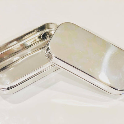 Stainless Steel Rectangle Snack Container