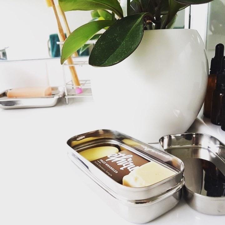 Stainless Steel Rectangle Snack Container