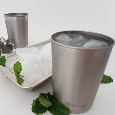 Stainless steel tumblers 2pc set