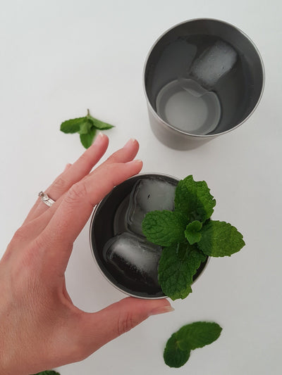 Stainless steel tumblers 2pc set