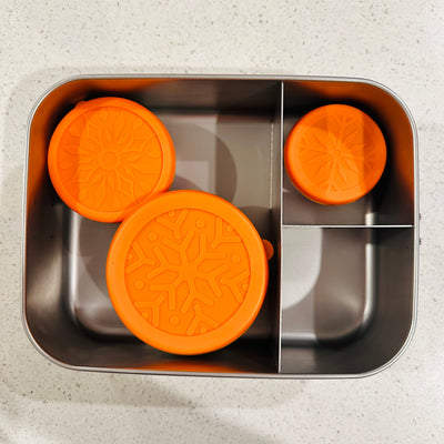 Stainless Steel Leakproof Bento Box - 3 Compartments