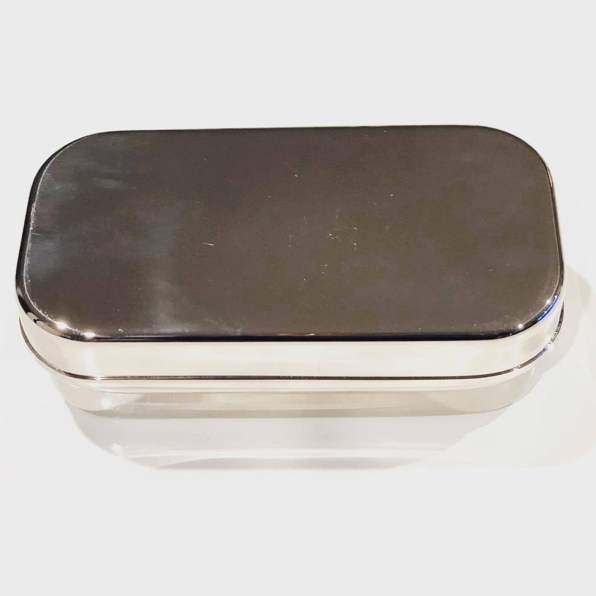 Stainless Steel Rectangle Snack Container
