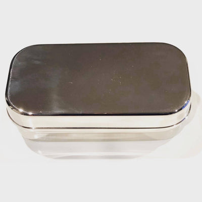 Stainless Steel Rectangle Snack Container