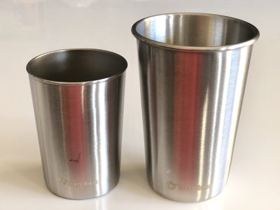 Stainless steel tumblers 2pc set